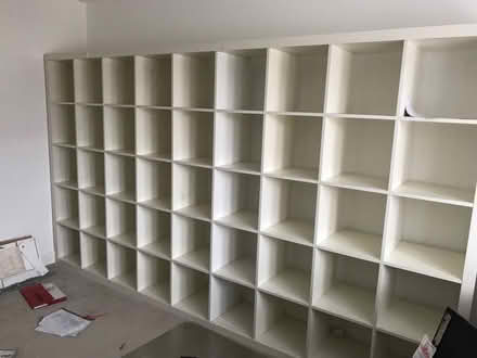 Photo of free IKEA Kallax x 2 units white (Eynsham OX29) #1
