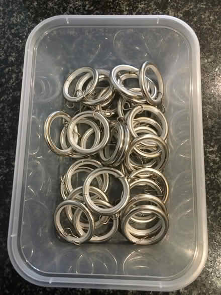 Photo of free Curtain rings (Sittingbourne ME10) #1