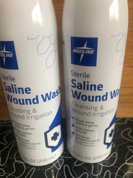 Photo of free Saline Wound Wash (CV: Redwood & Seven Hills area) #1