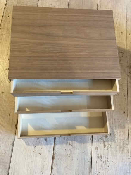 Photo of free Wooden drawers a4 size (Millwall E14) #2