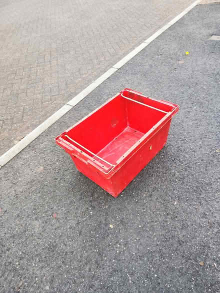 Photo of free Red crate box (Middlewood S6) #3