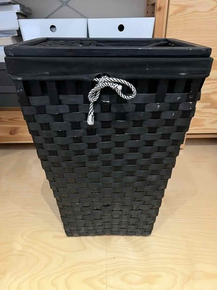 Photo of free Black Ikea laundry basket (L8) #1