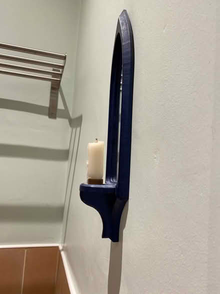 Photo of free Wall candle holder with mirror (Manchester M20) #2