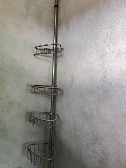 Photo of free Stainless steel bathroom caddy (Morgan Hill) #1