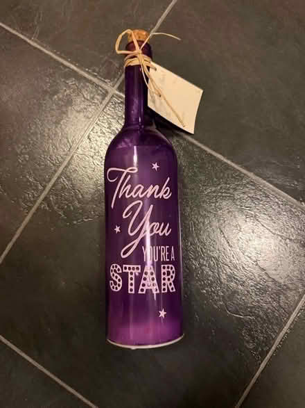 Photo of free Thank you light up bottle (Welling DA16) #1