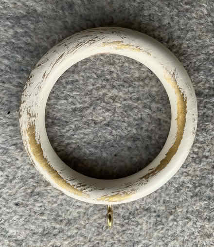 Photo of free Curtain pole rings (Redcliffe) #1
