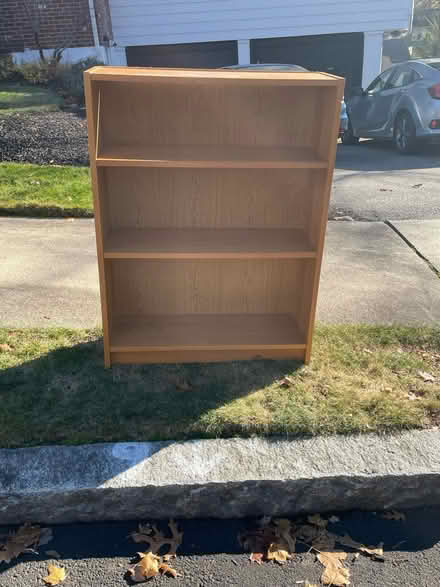 Photo of free Under-desk drawer & IKEA bookshelf (192 Carlton Road, Waban) #1