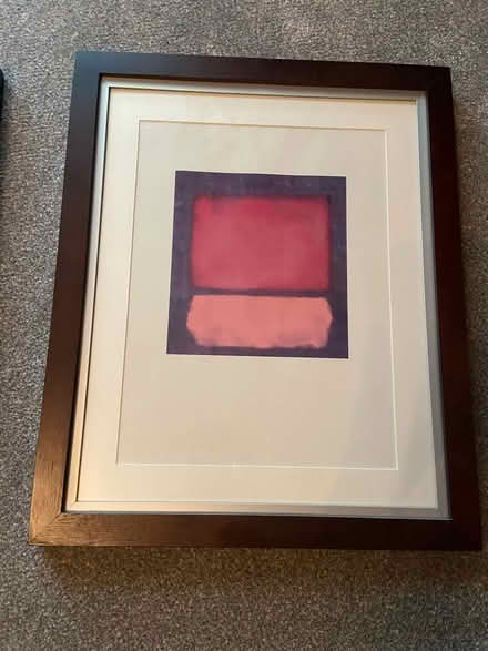 Photo of free 2 x dark wood picture frames (Woodhouse S13) #3