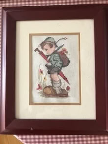 Photo of free Cross Stitch Picture (Boy) (East end Orleans) #1