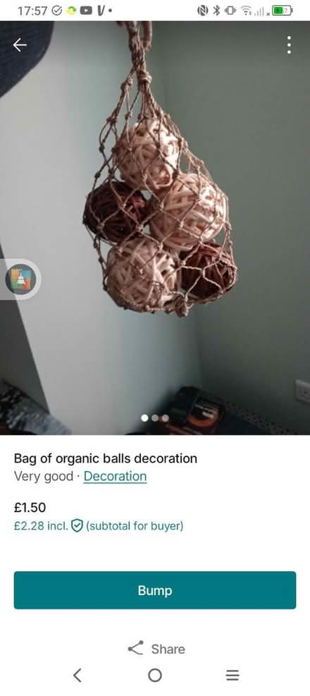 Photo of free Weaved balls in a bag (Leith EH6) #1