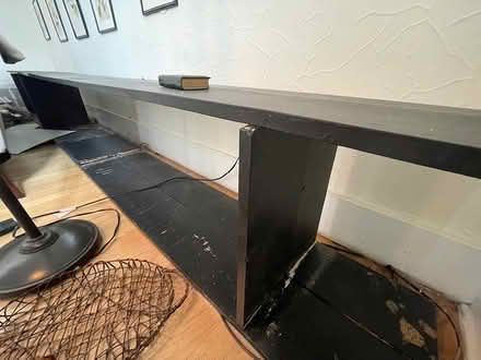 Photo of free Long Media Table (Huntington Woods) #2