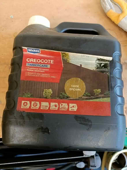 Photo of free Creocote for sheds and fences (Letchworth (South)) #1