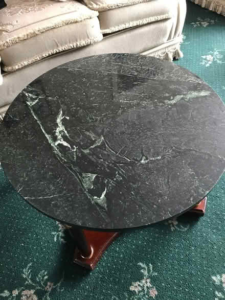 Photo of free Marble coffee table (Dunboyne, Co. Meath) #2
