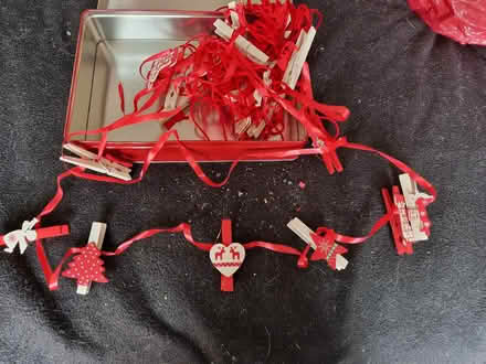 Photo of free Xmas Card Holder Garland (CT5) #1