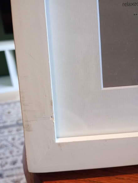 Photo of free 2x white wooden frames with glass (Golcar/Slaithwaite - HD7) #4