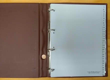 Photo of free binder for A4 paper (European std) (Viewmount/Merivale area) #2