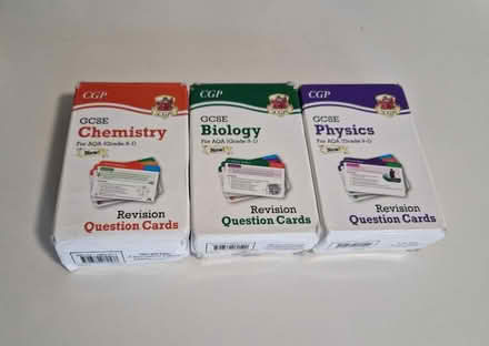 Photo of free GCSE Science Revision Cards (Ore TN34) #1