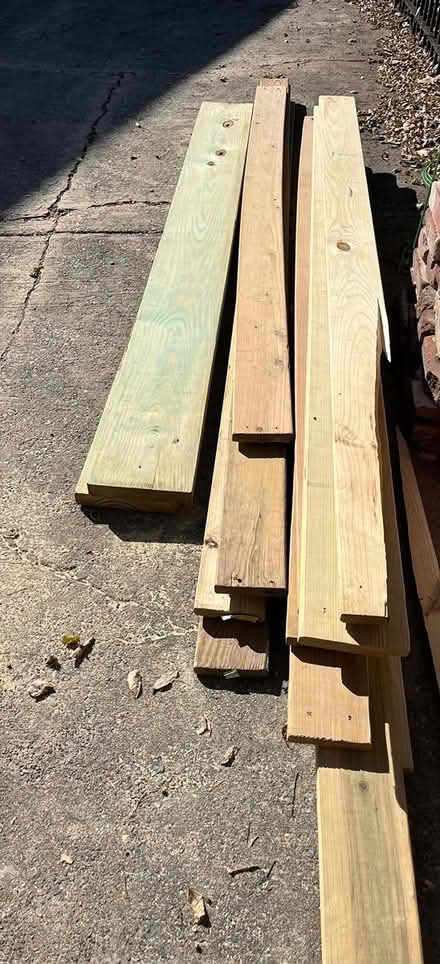 Photo of free Treated lumber (Hillcrest - Central LR) #1