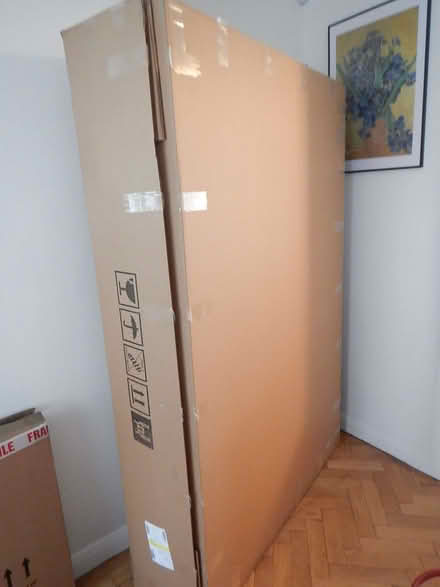 Photo of free Large sturdy cardboard box (Purley SM6) #3