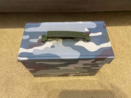 Photo of free Kids army tin. Collect SG12 (Ware SG12) #1