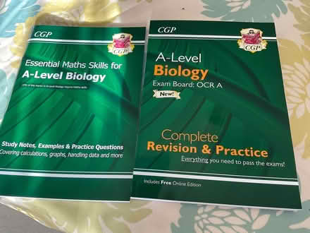 Photo of free A-Level Biology study/revision guides (Stroud GL5) #1