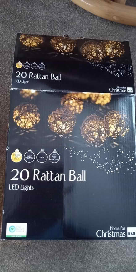 Photo of free Rattan balls with lights (Horndean, PO8) #2