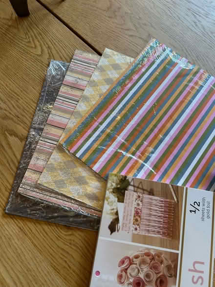 Photo of free Scrap book paper (Little Silver) #2