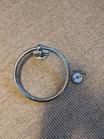 Photo of free Silver towel ring (BA2) #1