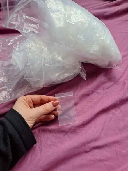 Photo of free two bags of tiny plastic bags (New Addington CR0) #1