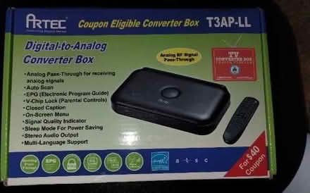 Photo of free Digital to analog converter box (Lansdale) #1