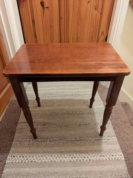 Photo of free Wooden side table (BD18 Saltaire) #3