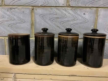 Photo of free Four storage jars (Willingdon BN20) #1