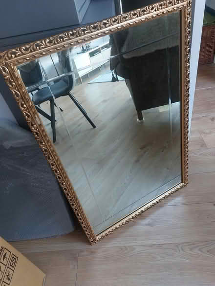 Photo of free Gold coloured etched mirror (North Shields NE29) #3