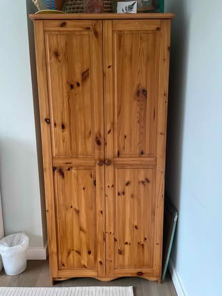 Photo of free Wardrobe - pine. Needs to go (Sydenham) #4