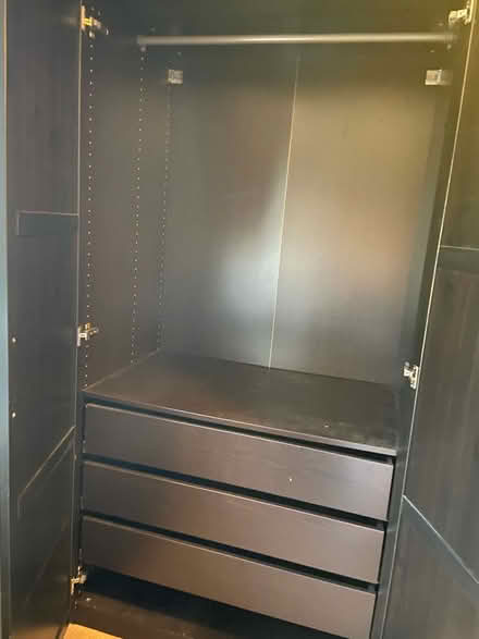 Photo of free Black Ikea Pax Wardrobes (Woking GU22) #2