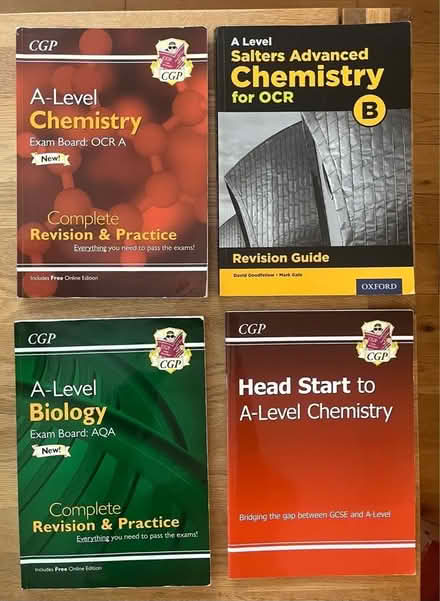 Photo of free A Level Biology & Chemistry Guides (Harrogate HG2) #1