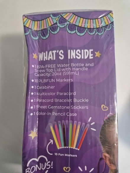 Photo of free 2 Colour-in Children's Water Bottles (new) (Ore TN34) #2