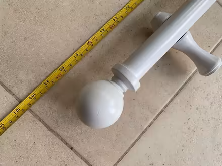 Photo of free Dunelm long wooden curtain pole (Cullompton) #2