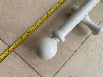 Photo of free Dunelm long wooden curtain pole (Cullompton) #2