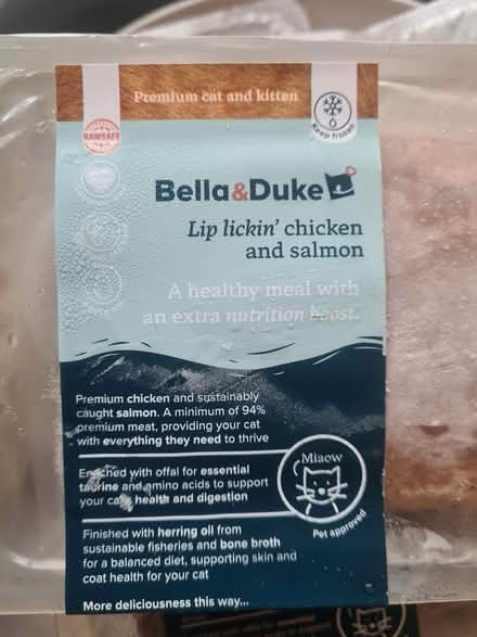 Photo of free Bella & duke cat food frozen x15 (Romsey, CB1) #3