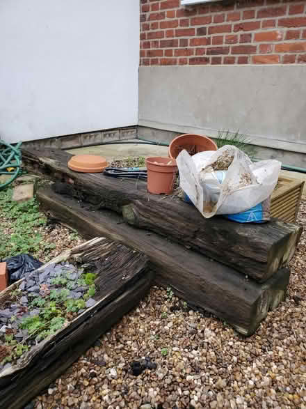 Photo of free Railway sleepers x 2 (Norwich, NR1) #1
