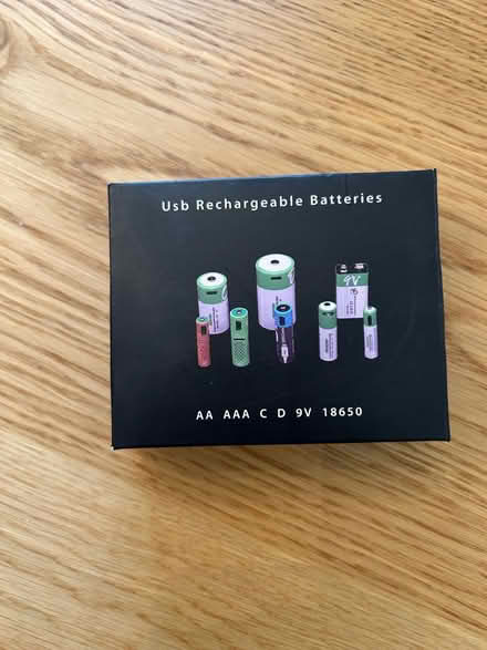 Photo of free USB rechargeable batteries (Little Silver) #1