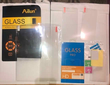 Photo of free Screen protectors, 12, 5, ipad mini (E2 Bethnal Green) #1