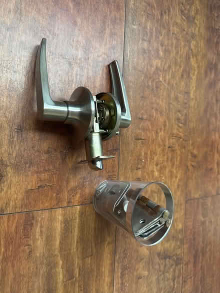 Photo of free Brush nickel doorknob (Unser / McMahon) #1