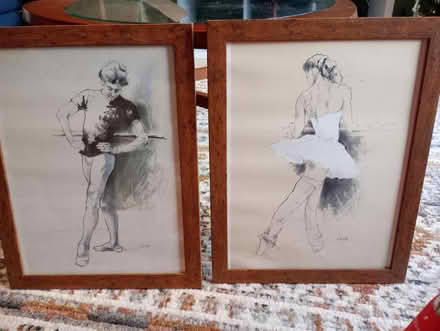 Photo of free 2x framed ballerina prints (Golcar/Slaithwaite - HD7) #1