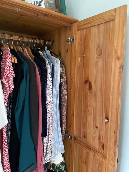 Photo of free Wardrobe - pine. Needs to go (Sydenham) #3