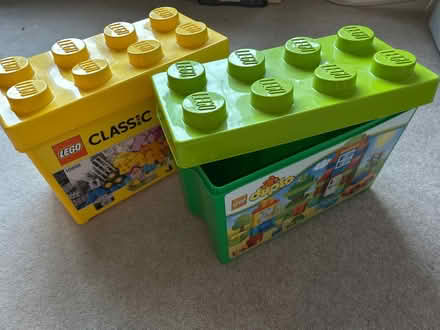 Photo of free 2x empty Lego/duplo boxes (Hitchin) #1