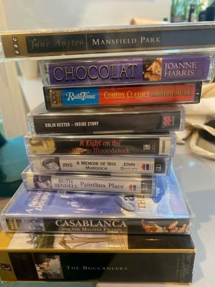 Photo of free Talking book cassettes (Berkhamsted HP4) #1