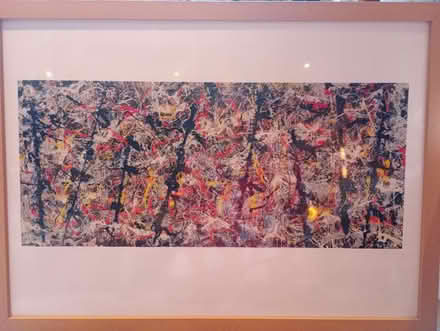 Photo of free Framed Jackson Pollock Print (Golcar/Slaithwaite - HD7) #1