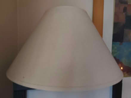 Photo of free Off white lamp shade (Stepney Green, E1) #1